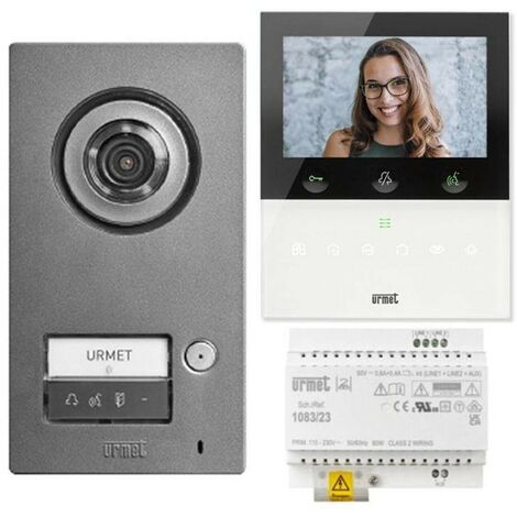 Kit Monofamiliare Video Con Pulsantiera Mikra2 Vog5W ( URMET cod. 1784/716 )