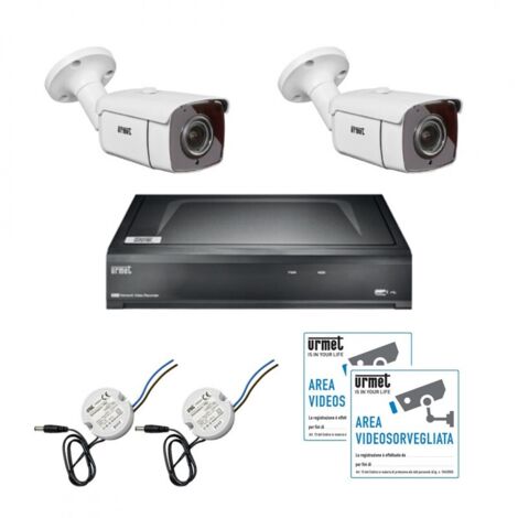 Kit Videosorveglianza Ahd 5M 4Ch ( URMET cod. 1097/814 ) (1/2)