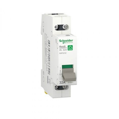 Interruttore/Sezionatore Resi9 In 2P 32A 1M ( SCHNEIDER cod. R9PS232 )