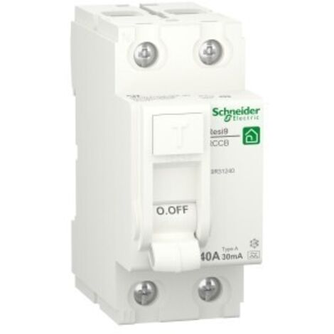 Interruttore Differenziale Resi9 Rccb 2P 40A 30Ma  A ( SCHNEIDER cod. R9R31240 )