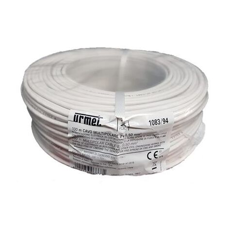 URMET 1083/94 - Cavo 2Voice 2x0.50 Matassa Da 100 Metri