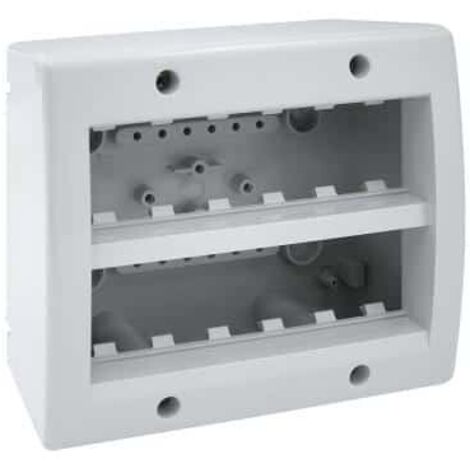 Contenitore Autoportante Per Tubo Ral7035 Ip40 S45 12(6+6)M ( AVE cod. 45Q412 )