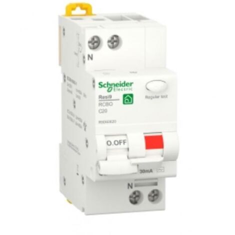 Interruttore Magnet. Differ. 1P+Nc 20A30Ma Ac 2M ( Schneider Cod. R9D60620 )