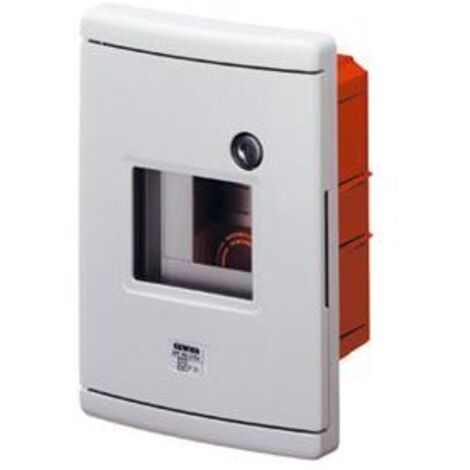 Centralino D'Emergenza Incasso 4M Guida En50022 Rosso ( Gewiss Cod. Gw42231 ) (1/2)