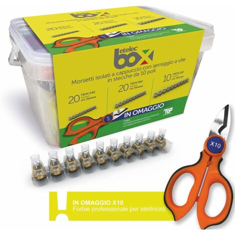 Morsetti A Cappuccio Kit + Omaggio Incluso ( Etelec Cod. Kt1067 )