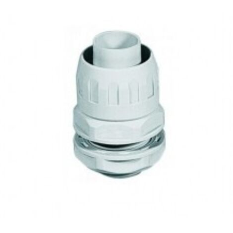 Raccordo Ip65 Guaina-Scatola Filetto P.Gas D.20 ( ELETTROCANALI cod. ECGX20 )