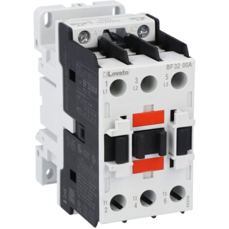 Contattore 3P 32A Ac3 230Vac 50/60Hz ( Lovato Cod. Bf3200A230 ) (1/5)