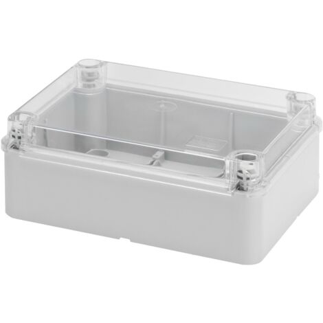 Cassetta Ip56 Ar.Coperchio Trasparente 240X190X90 ( Gewiss Cod. Gw44428 ) (1/2)