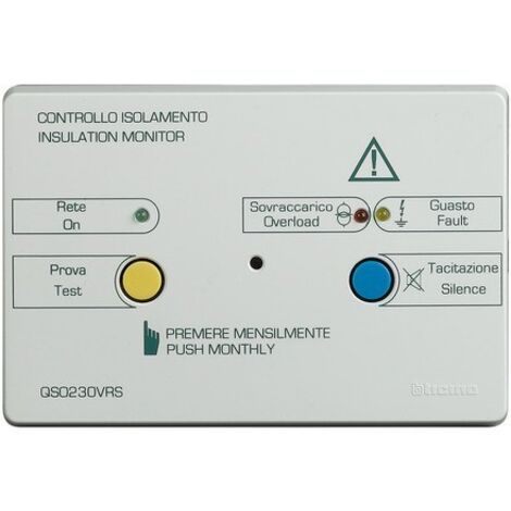 Pannello Controllo Distanza 230V Btdin ( BTICINO cod. QSO230VRS )