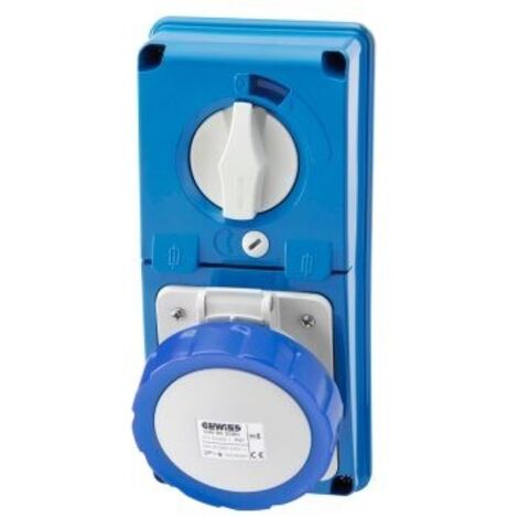 GEWISS GW60026H SPINA MOBILE HP IP67 2P+T 16A 230V 6H