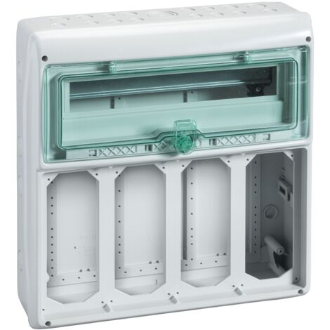 Quadro Ip65 Mureva Enclosures 18+1M.4Pr. Interbloccate ( SCHNEIDER cod. 10373 )