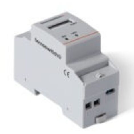 Contascatti contatore 220v tecnoswitch 2 moduli modello ce102di 60a elettricità