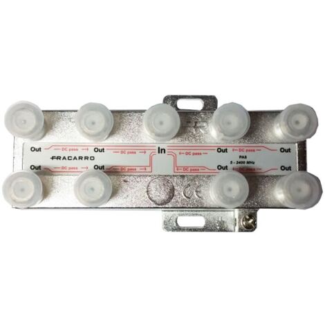 Partitore 8 Vie Pa8 5-2400Mhz ( Fracarro Cod. 280705 ) (1/4)