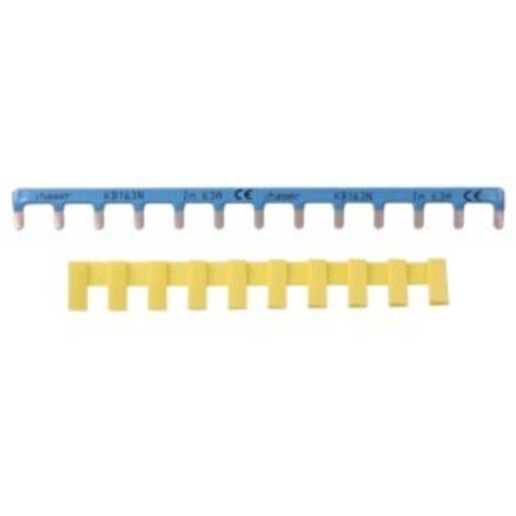 Barretta Di Cablaggio Unipolare Hager 63A 1P Blu KB163N