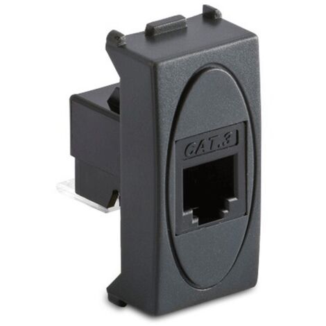 Presa Rj11 1 Plug 6/4 Grigio Modo ( MASTER cod. 31215 ) (1/3)