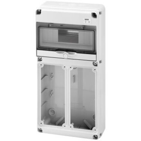 Quadri Elettrici Q-Din 10M 2 Pr.Bl.Vr.16/32A Ip65 ( GEWISS cod. GW68025N )