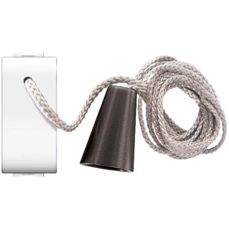 Pulsante Unipolare Tirante Mylife 16A 1P/No ( ELETTROCANALI cod. ECL4024WH )