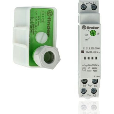 FINDER 113182300000 - Relè Crepuscolare 1 NO 16A