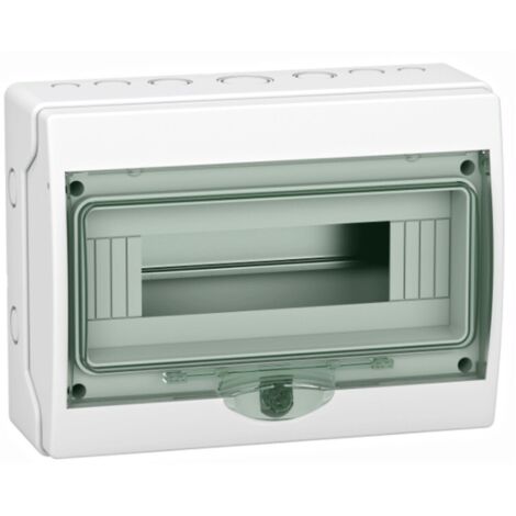 Centralino parete schneider electric kaedra ip65 1 fila di 12 moduli - 10315 (1/4)