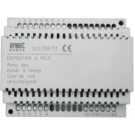 Rele' Commutazione Automatica 2 Ingressi ( URMET cod. 788/51 )