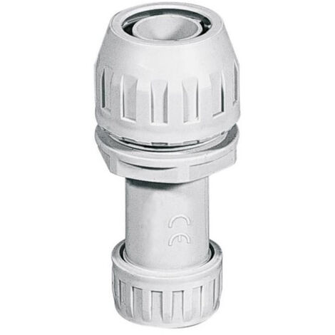 Raccordo Ip65 Tubo-Guaina Pari Diam. 20-20 ( ELETTROCANALI cod. EC75420 )