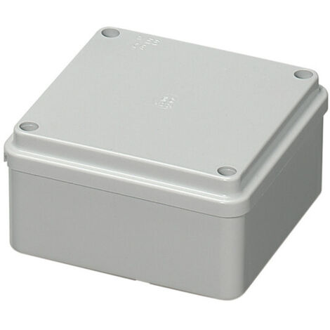 Cassetta con pareti lisce Elettrocanali 100 x 100 x 50 mm ip56