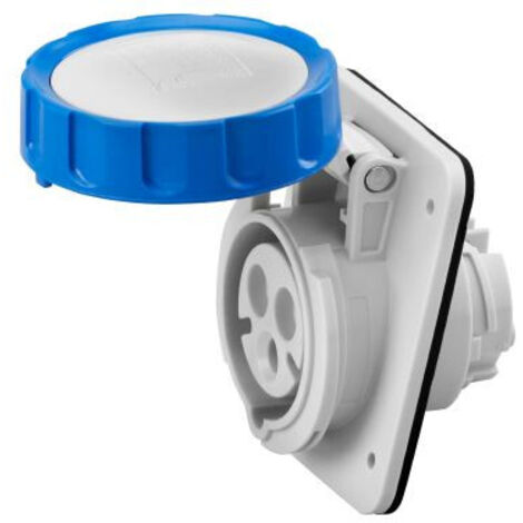 Presa Fissa Da Incasso 10° Hp Ip67 2P+T 32A 23 ( GEWISS cod. GW62238H )