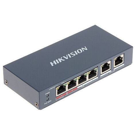 Switch Poe Ds-3E0106Hp-E Unman 4 P ( HIKVISION cod. 301801345 )