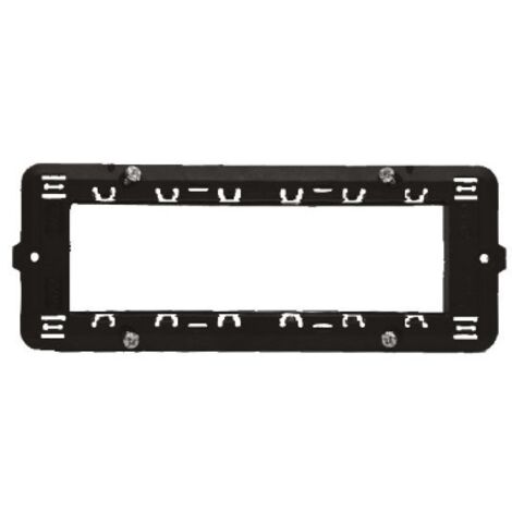 Supporto Easy 6 Moduli Aggancio Frontale ( ELETTROCANALI cod. ECSE806 )