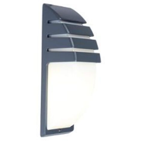 Lampada City Wall 1L E27 Dark Grey Opal Diffusor ( LIGHTEC cod. 5183601118 ) (1/4)