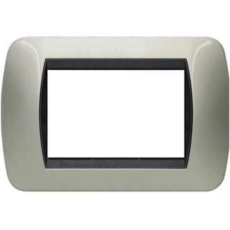 Placca Livinglight 3 Moduli Living Int ( Bticino Cod. L4803Tc ) (1/4)