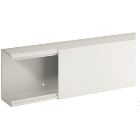 Bocchiotti ta-en 100x60 w canale porta cavi a base piana bianco 1 metro  b01860