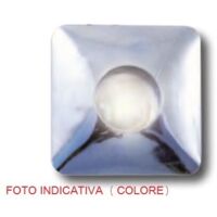 Faro Led 30°1W Metallo Cromo Bc Quadrato ( LAMPO cod. TC03M/CR/BC )