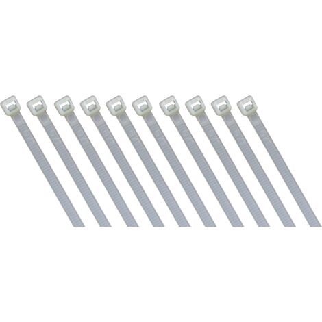 Kabelbinder 200 Mm (100 Stück) – Transparent, 3,6 Mm Breit, Perfekt Zum Ordnen & Fixieren Von Kabeln & Kleinkram