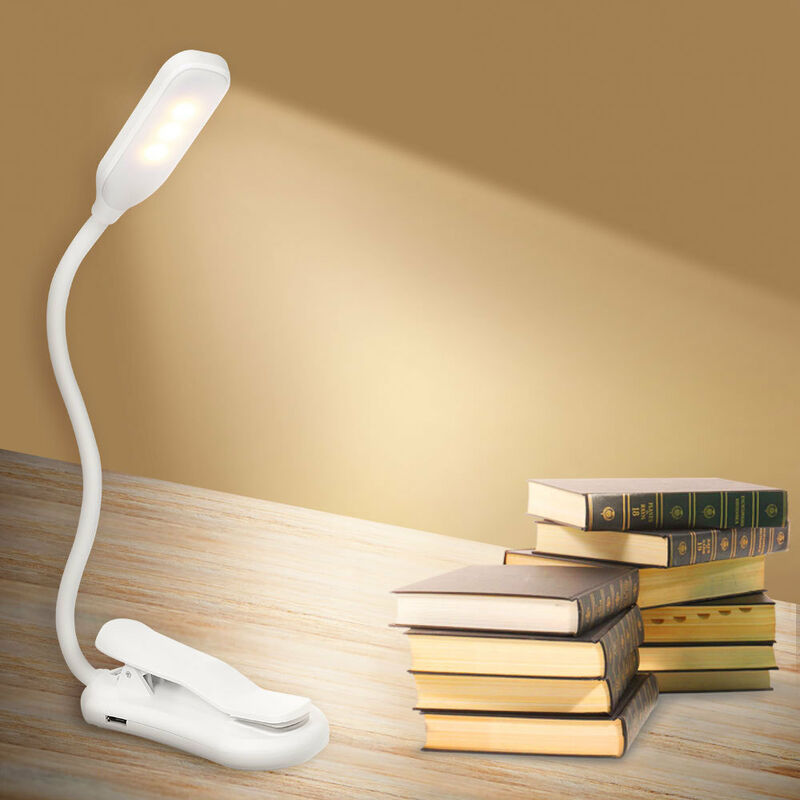 Lampe LED Rechargeable avec port USB, support magnétique pour ordinateur,  bureau, bureau, lecture, chambre à coucher - AliExpress
