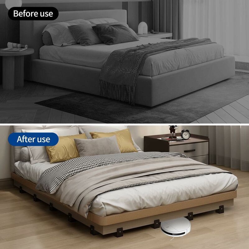 rehausseurs de lit réglables en hauteur et en largeur, rehausseur de lit  réglable