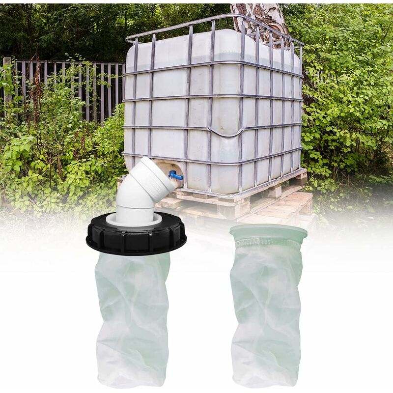 IBC - Filtre de couvercle IBC - 163 mm - En nylon - Lavable - Avec couvercle  - Accessoire IBC - Avec filtre pour réservoir d'eau de pluie IBC DN 150 :  : Jardin