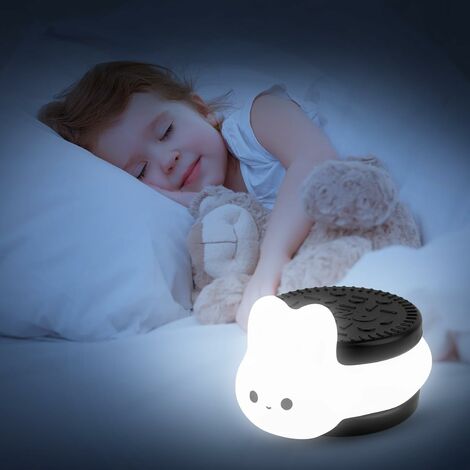 SJLERST Veilleuse mignonne pour enfants, Forme Poire Créative Veilleuse  Enfant, Veilleuse LED rechargeable par USB, Lampe de Chevet Veilleuse