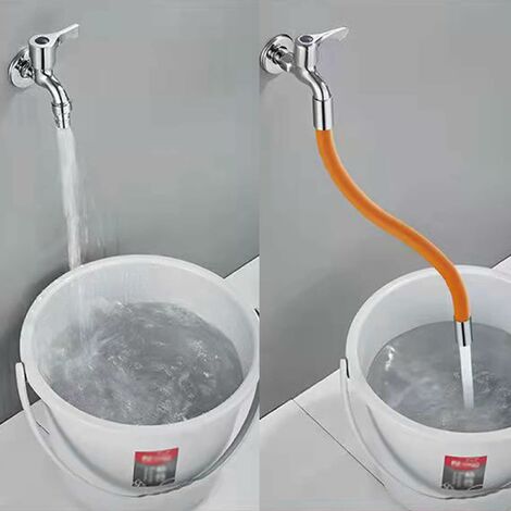 Rallonge de robinet flexible à 360 ° anti-éclaboussures de remplacement  pour