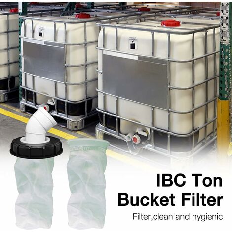 IBC - Filtre de couvercle IBC - 163 mm - En nylon - Lavable - Avec