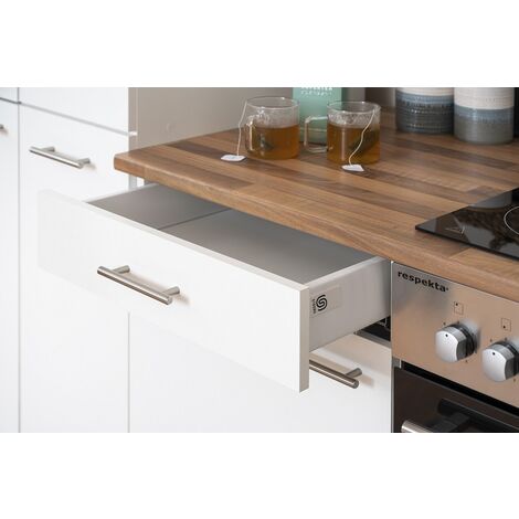 Cuisine Intégrée Vicco R-Line – 350 Cm – Chêne Anthracite – Moderne – Neuve