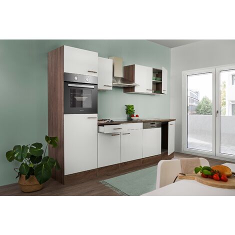 Vicco Cuisine R-Line 350cm PT Marbre Blanc