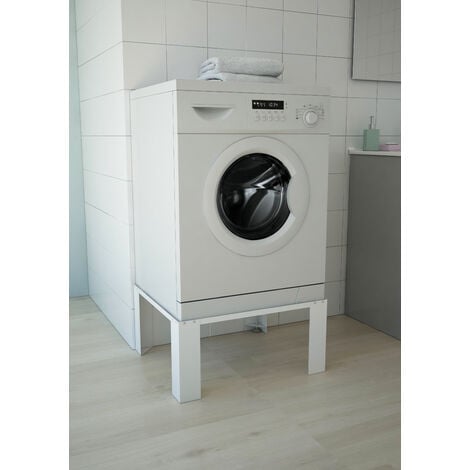 respekta Rehausse pour lave-linge Socle pour lave-linge 2435035 blanc