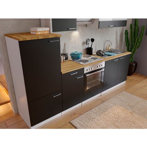 Vicco Cuisine Optima 270cm Sonoma/Blanc