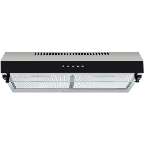 respekta Hotte d'aspiration 60 cm Hotte sous plan Hotte murale sous plan Esse inox