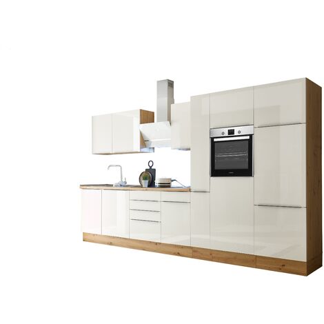 Cuisine Simple Kvantum Salle à Manger 240cm Chêne ... - eBay