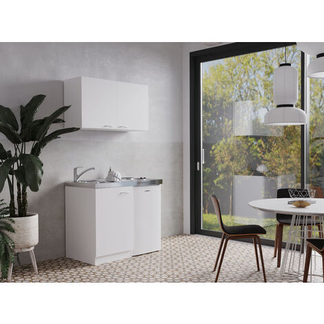 Cuisine en angle R-Line Blanc brillant/Anthracite 247x46cm sans PT Cuisine en angle R-Line Blanc brillant/Anthracite 247x46cm sans PT
