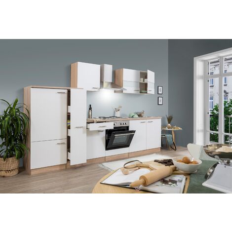 Acheter cuisine R-Line 2 gris noble 300cm