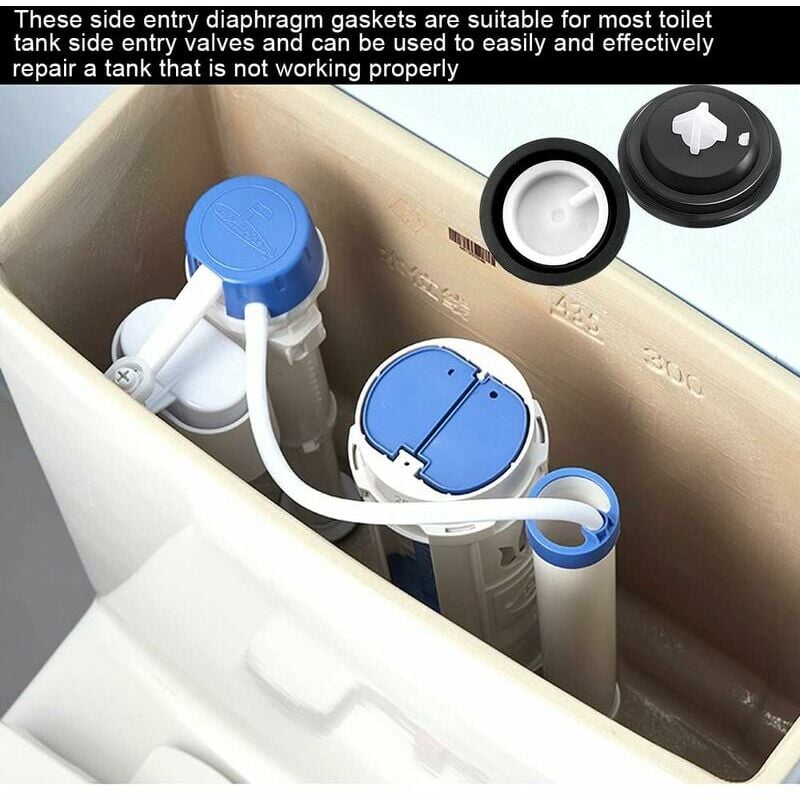 Membranes Pour Robinet Flotteur SIAMP - 4 Pièces Avec Rondelles De