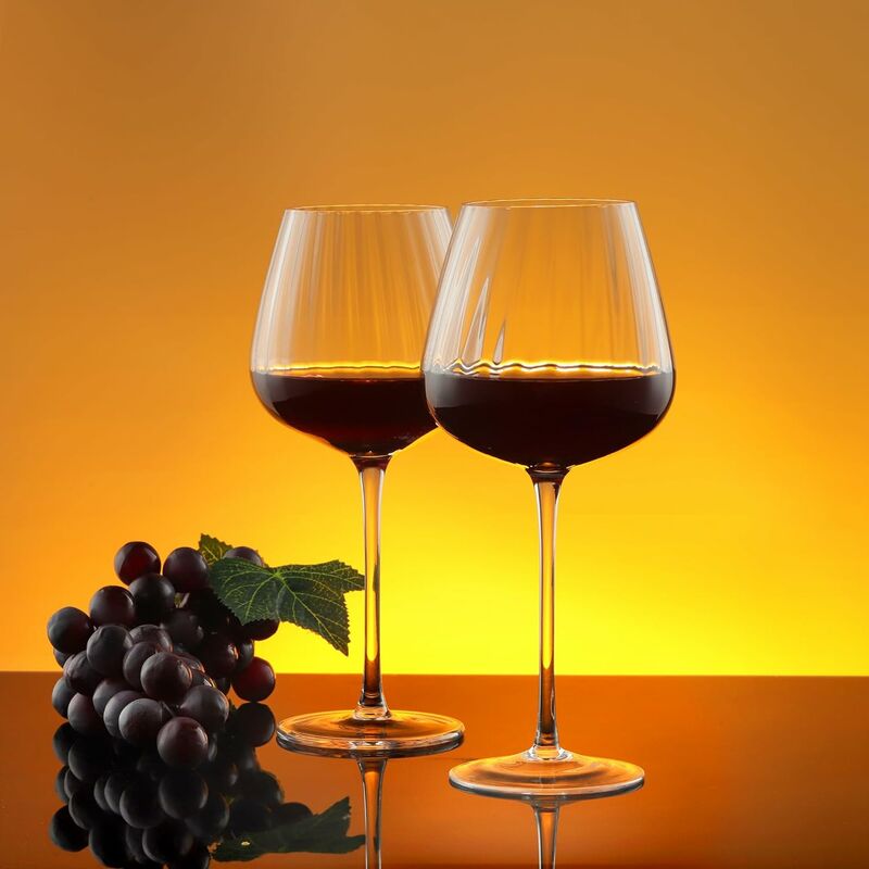 Demi-tasses en verre de cristal, demi-verre à vin de 140 ml, verre